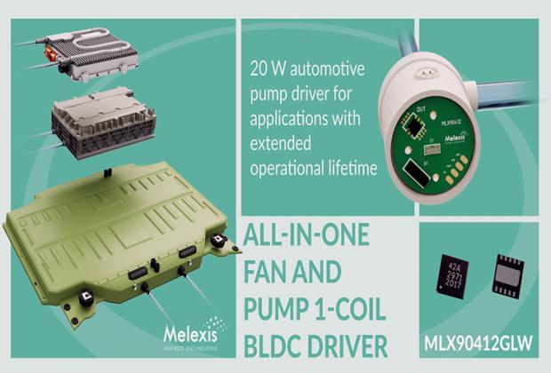 MLX90412GLW Single-Coil Driver IC
