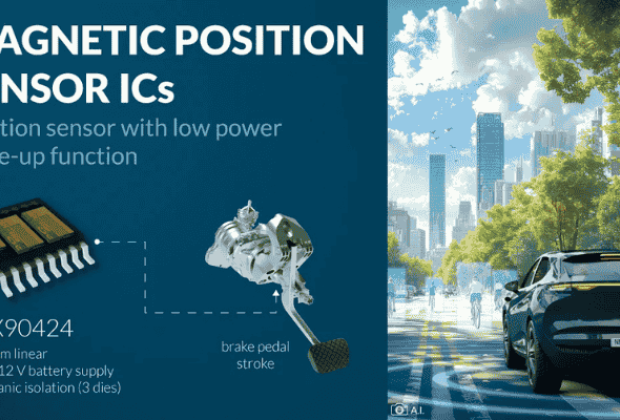The New MLX90424 Break Pedal Sensor for Automotive Brake Systems