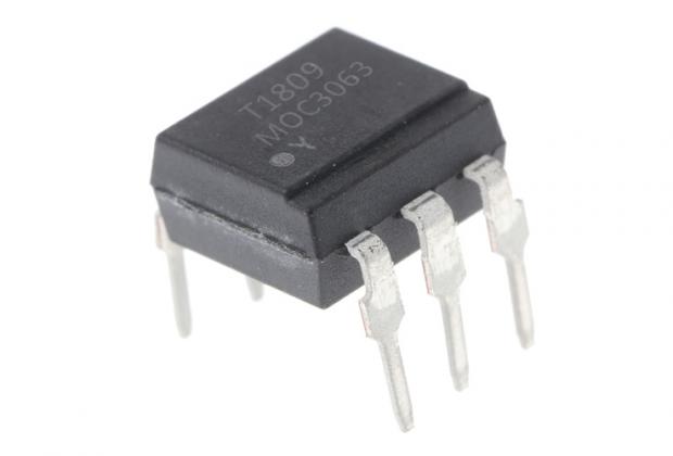MOC3063 Zero Cross Triac Optocoupler IC