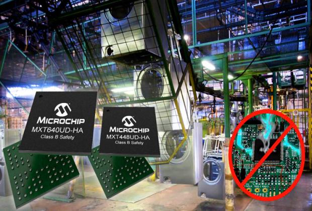 Capacitive Touchscreen Controllers from Microchip
