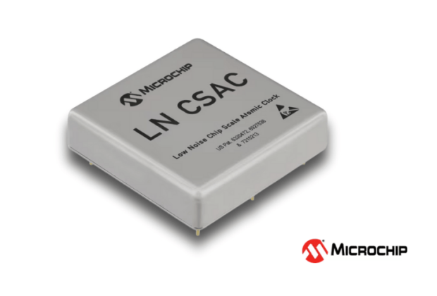 Microchip's LN-CSAC Atomic Clock for Aerospace and Defense Applications