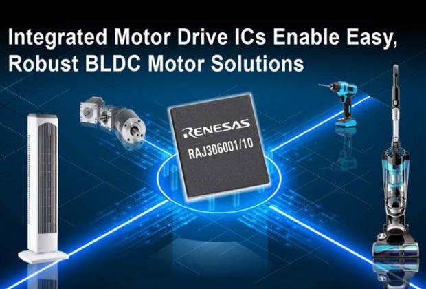 RAJ306001 and RAJ306010 Motor Control ICs