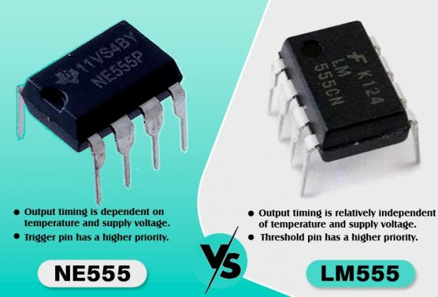 NE555 Vs LM555