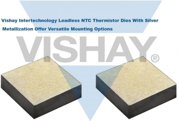 Leadless NTC Thermistor Dies