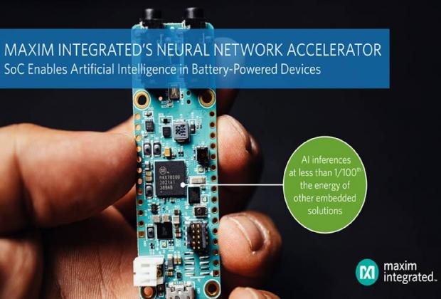 MAX78000 Neural Network Accelerator Microcontroller