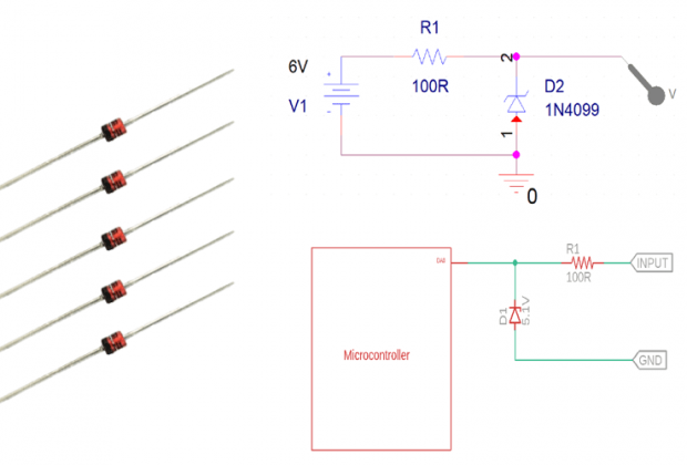 Over-Voltage Protection Circuit using Zener Diodes