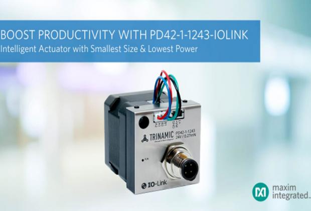 PD42-1-1243-IO-LINK Intelligent Actuator from Maxim Integrated