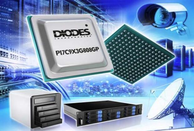 PI7C9X3G808GP PCIe GEN3 Packet Switch