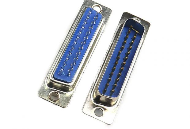 MIL DTL 24308 DB25 Parallel Port Connector