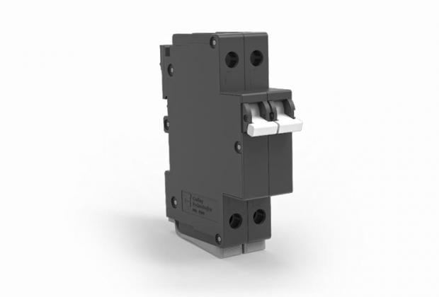 R-Series 13 mm DIN rail mount hydraulic-magnetic circuit breaker