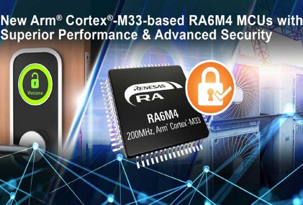 RA6M4 Arm Cortex-M33 Microcontrollers