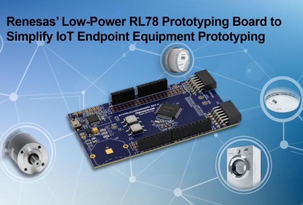 RL78  - IoT Endpoint Equipment Prototype Development Board 