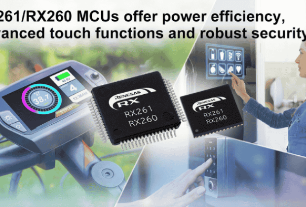 Renesas RX261/RX260 MCUs