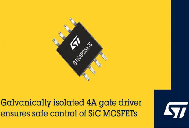 STGAP2SiCS Galvanically Isolated 4A Gate Driver