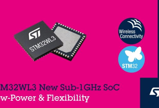 STMicroelectronics Unveils STM32WL3 Wireless MCU Extended Battery Life for Smart Devices, Power Efficiency and Long-Range Connectivity