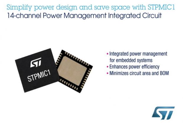 STPMIC1 – Low Cost Integrated Power Management IC to Save Board Space