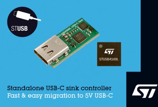 STUSB4500L - USB Type-C Controller IC