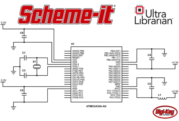 Scheme-it Tool from Digi-Key Electronics