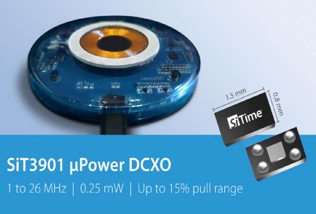 SiT3901 µPower Digitally Controlled MEMS Oscillator