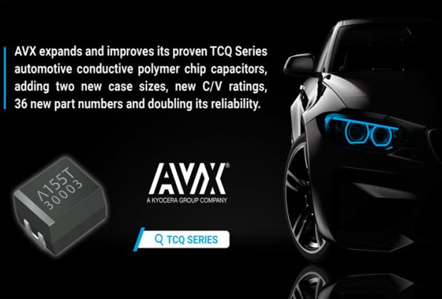 TCQ Series Automotive Conductive Polymer Chip Capacitors 