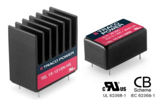 15 Watt DC/DC Converters Series