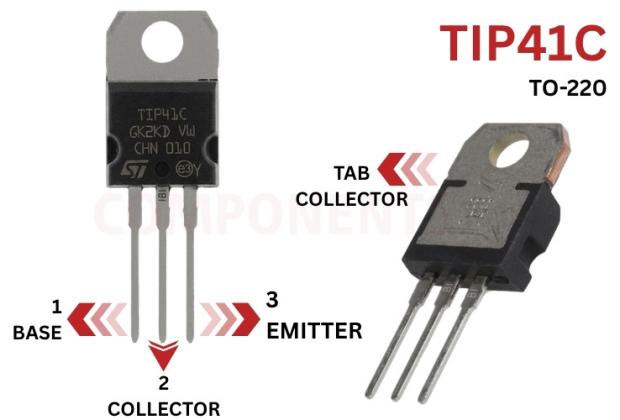 TIP41C NPN Power Transistor 