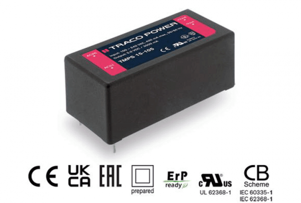 Fully Encapsulated AC/DC Power Supplies