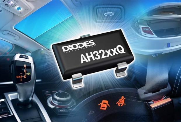 Automotive Compliant Two-Wire Hall Effect Switches from Diodes Incorporated