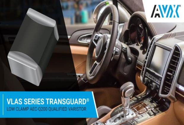 Low Clamp Automotive Multilayer Varistors - VLAS series