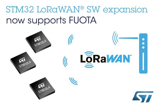 STM32 LPWAN Development boards supporting LoRaWAN Firmware Update Over The Air