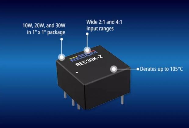"K" Series of Pinned DC/DC Converters