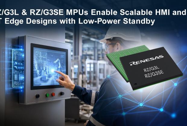 Renesas Launches 64-bit RZ/G3L and RZ/G3SE