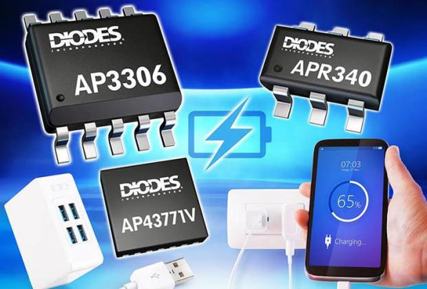 Three-Chip Charger Solution from Diodes