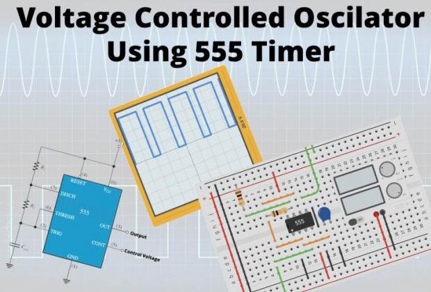 Voltage Controlled Oscillator Using 555