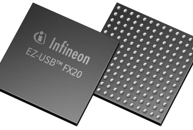Infineon EZ-USB FX20 Controller and EverProX 10m Active Optical Cable