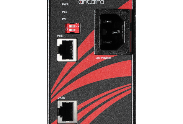 INJ-0201G-bt-AC-100-T Wide Temperature, AC Powered PoE Injector