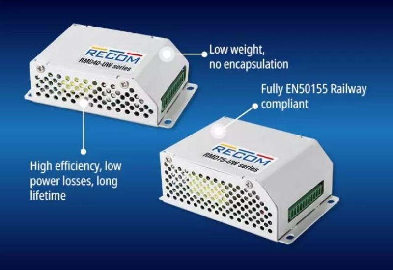 All options are included in rail DC/DCs for a ‘Plug and Play’ experience.