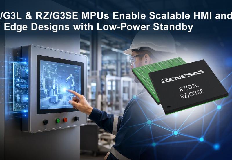 Renesas Launches 64-bit RZ/G3L and RZ/G3SE