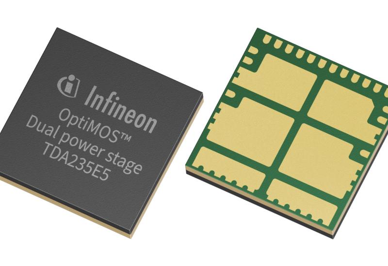 Infineon's OptiMOS™ 6 MOSFETs and a dual-phase driver IC 