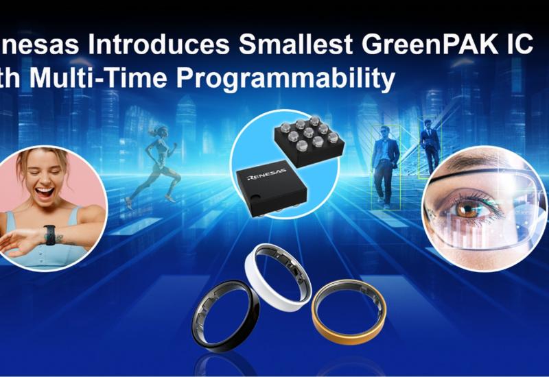 Renesas SLG46801 GreenPAK Configurable Mixed-Signal IC