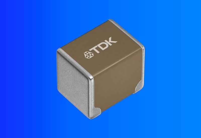 TDK CN series low-resistance soft-termination SMD Multilayer Ceramic Capacitors (MLCCs) in 3225 format, rated 100V, 10μF…