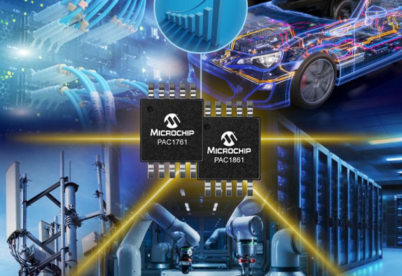 Microchip PAC1761 and PAC1861 Digital Power Monitors