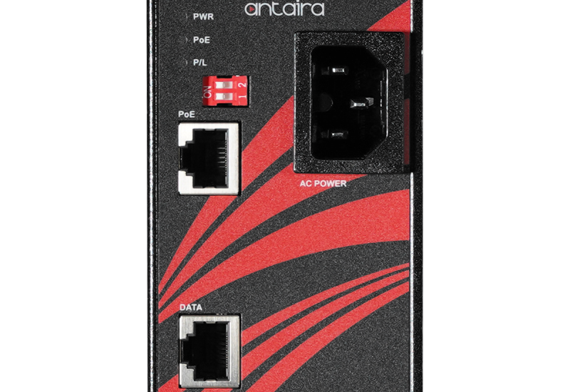 INJ-0201G-bt-AC-100-T Wide Temperature, AC Powered PoE Injector