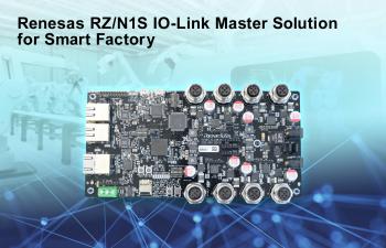 New RZ/N1S IO-Link Master development kit from Renesas for Smart factory solutions