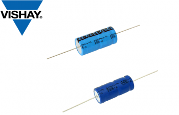 Axial Aluminum Electrolytic Capacitors from Vishay