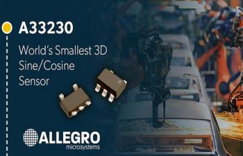 3D Hall-Effect Sensor IC with Sine/Cosine Outputs