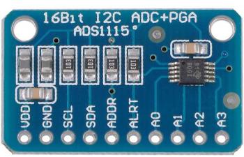 ADS1115 Module with Programmable Gain Amplifier