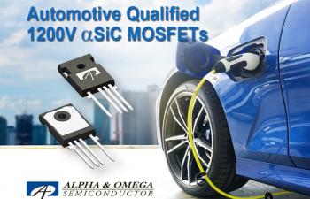 AOM033V120X2Q Automotive Grade 1200V/33mΩ αSiC MOSFETs