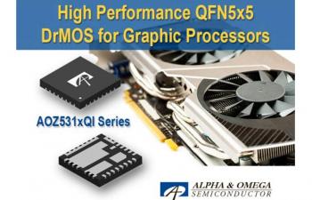AOZ531xQI Series DrMOS Targeting Multiphase VR Regulators