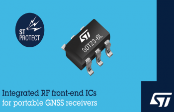 STMicroelectronics' BPF8089-01SC6 RF front-end IC